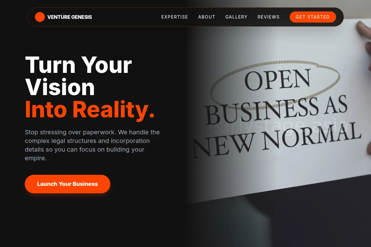 Portfolio Business Incorporation